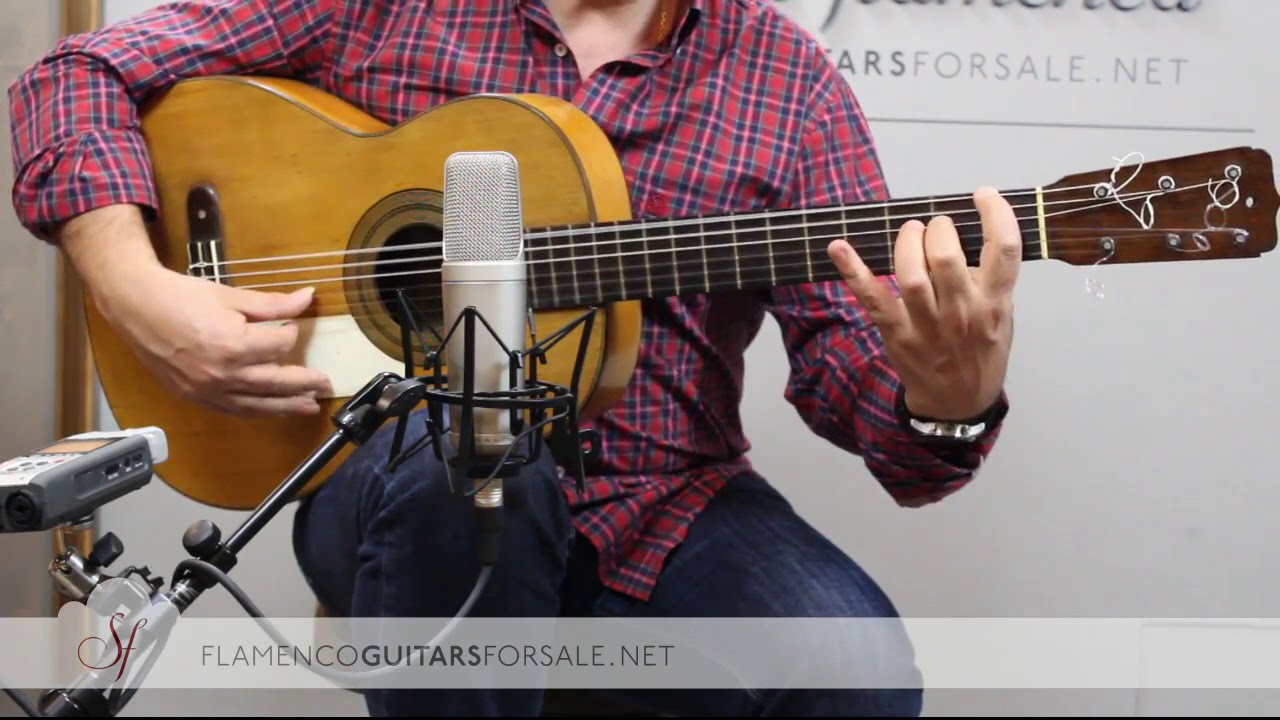 Jose Ramirez 1907 guitar #2 played by Pedro Javier Gonzalez - YouTube