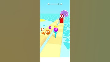 tricky track 3d level 134 - gameplay walkthrough ios android all levels #shorts #trickytrack