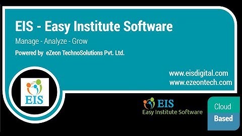 EISDigital.com | Training/Coaching Institute Management Software Introduction