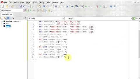 C++ to find the first repeating element in an array