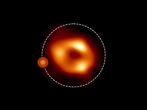 Sagittarius A* and Animation of the Hot Spot Around It