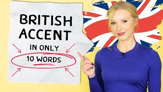 🇬🇧 10 Words To Learn British Accent (Modern Rp)