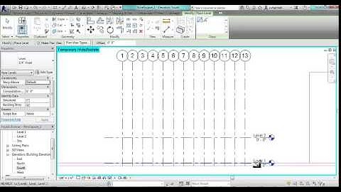 Working with Levels in Revit