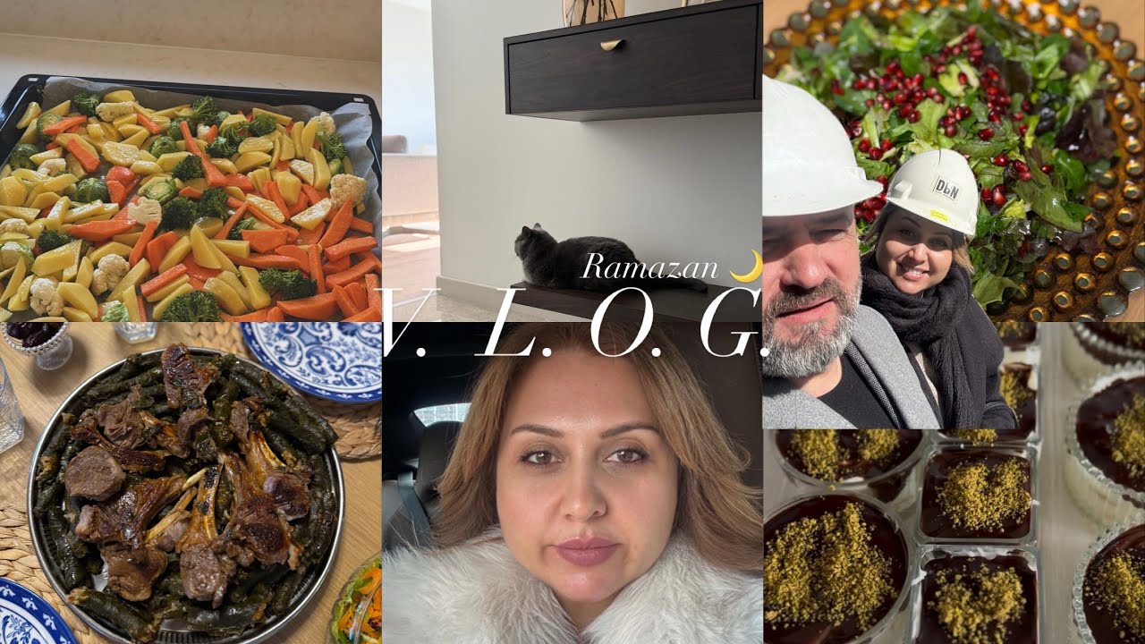 İlk İftarımda Neler Yaptım? Sahur, Tatlı, Misafir ve Alışveriş Vlog|Hoşgeldin Ramazan🌙