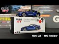 Mini GT - Pandem Nissan GT-R Velocity Blue #93 MGT00093