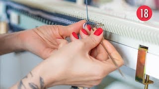 картинка: Выпуск #18. Пряжа Knitting for Olive. Вязальная машина Silver Reed LK150