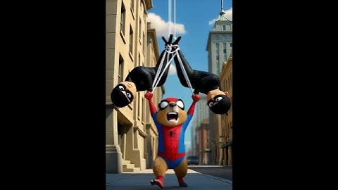 SpiderCapybara bắt trộm!  #capybara #funny #reels