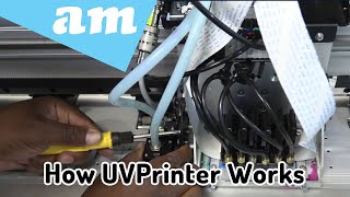 #SortIT How UV Printer Works, How LED-UV Lamp Instant Dry UV-Curable Ink for Better Printing Quality