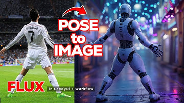 💥The best Flux openpose workflow in ComfyUi - with main Flux.1 Dev 23G
