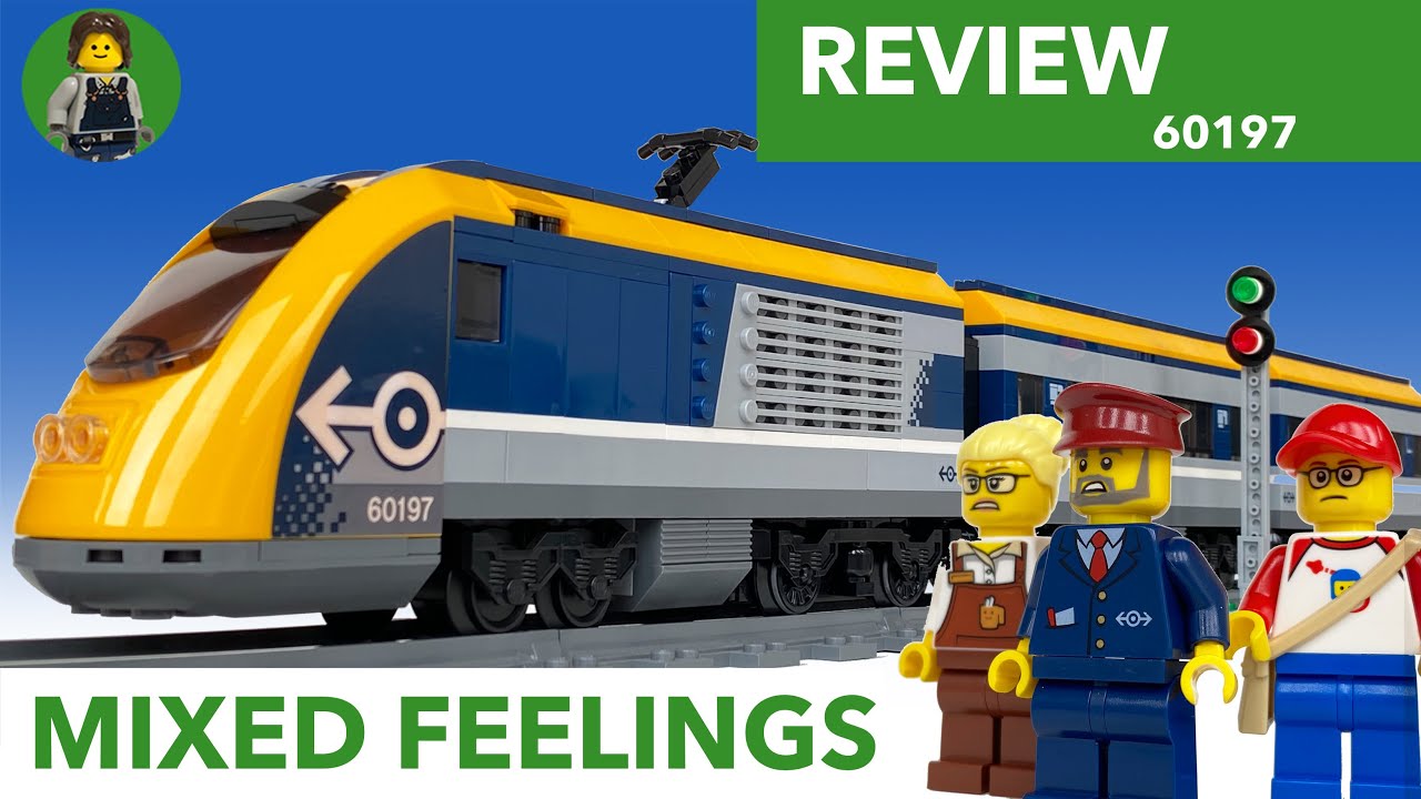 LEGO City Passenger Train 60197 - Review - YouTube