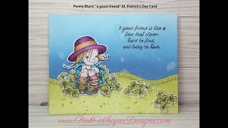 Penny Black "a good friend" St  Patrick's Day Card screenshot 5