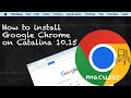 How to install Google Chrome on Catalina  #tech  #chrome