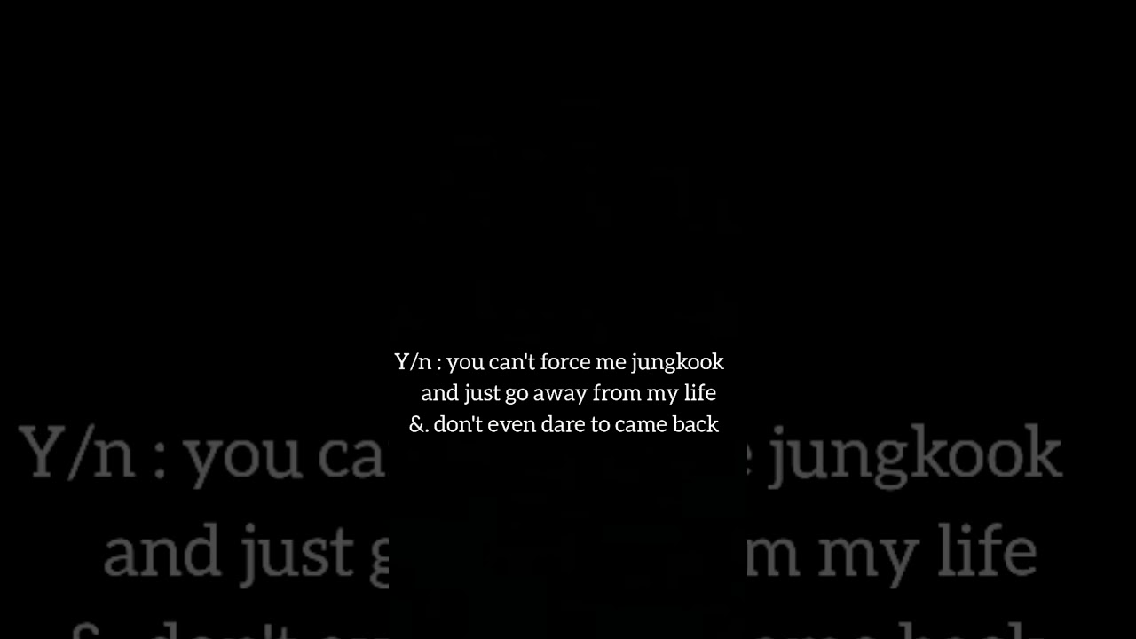 Imagine you & your ex-boyfriend jungkook saw eachother after long time🔞 [PART-3]