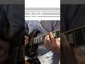 ゆらゆら帝国 男は不安定 ギターカバー TAB #guitar