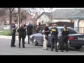 Parolee-At-Large Arrested After Manhunt & Foot Chase In Modesto, California - News Footage