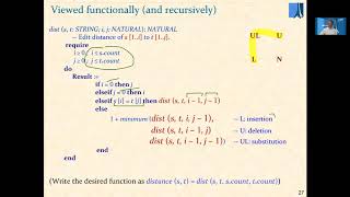 Lectures on Software: Distances, Invariants and Recursion, part 3/4 Profile