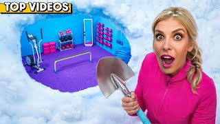 OMG! SECRET Gymnastics Rooms REVEALED! π±π€ΈββοΈ | Rebecca Zamolo