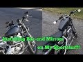 Installing Bar End Mirrors on my Sportster!