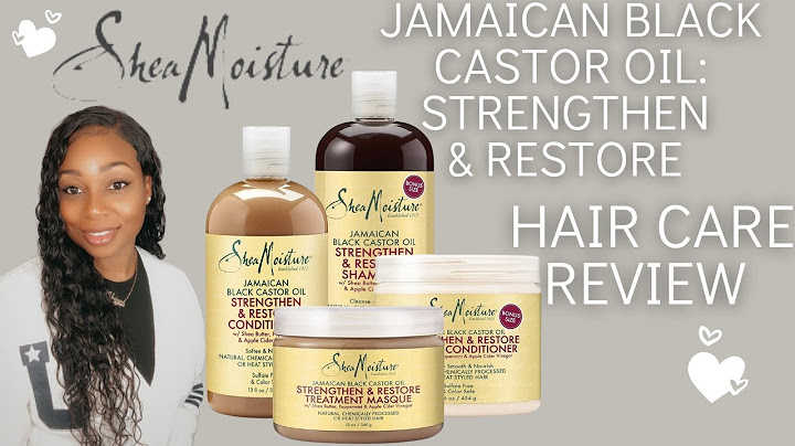 Shea moisture jamaican black castor oil strengthen & restore smoothie