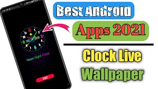 Best Android Apps 2021 || Clock Live Wallpaper || Android Apps screenshot 3