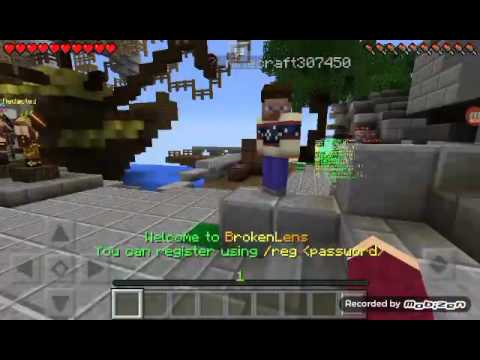 SE:1 playing on Minecraft brokenlens servers - YouTube