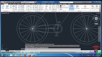 How to Create 2D Bicycle in AutoCAD