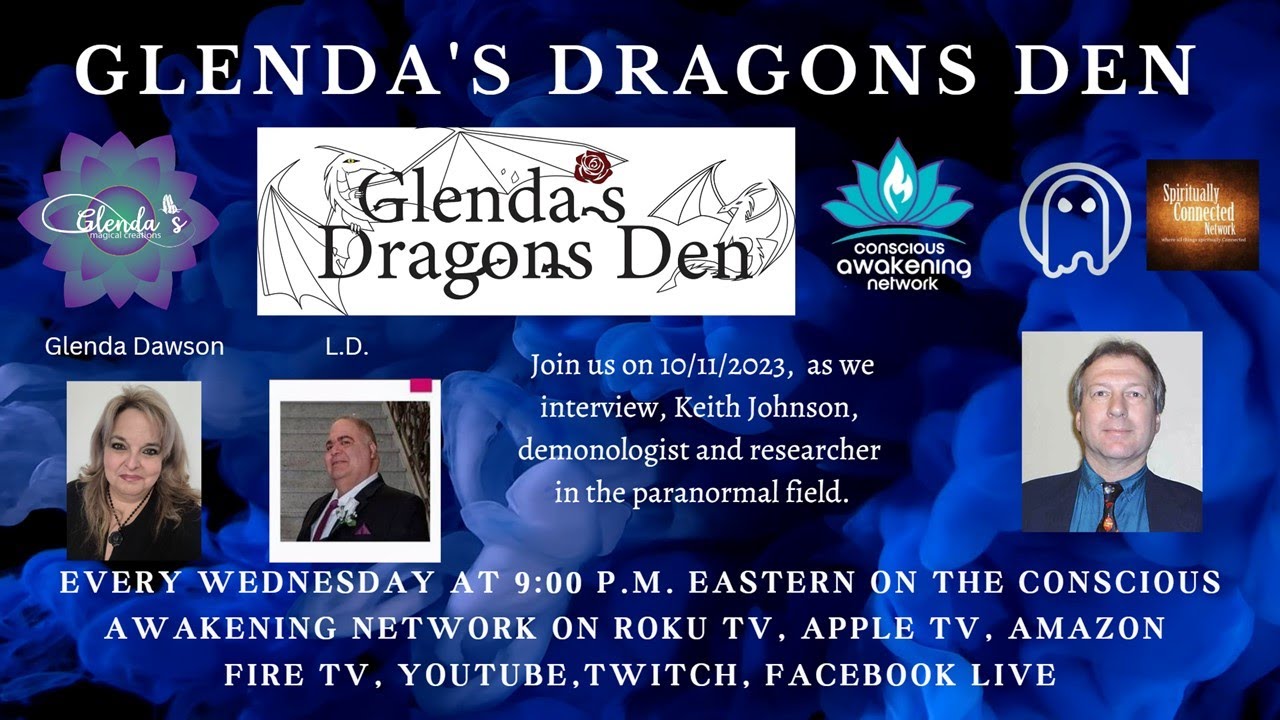 Glenda's Dragons Den with Keith Johnson