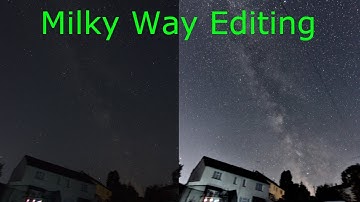 How I process Milky Way shots