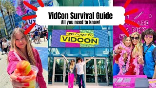 VidCon Inside Look: Tips, Tricks, and So Much Swag | American Travel Family Vlog