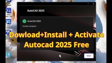 How to Install AutoCAD 2025 & Activate Free Full Guide