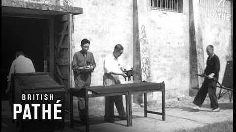 Chinese Art Treasures Guarded In Air-Conditioned Cave (1959)