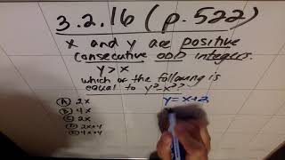 SAT Prep:  Test 3, Section 2, Problem 16 (3.2.16)