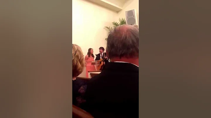 Lucky Cover at James & Megan's Wedding Sang By And...