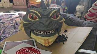 Assembling my life size animatronic mohawk gremlin