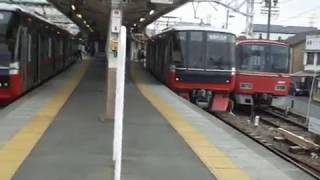 【今年の新車同士の並び】名鉄3150系 3170F発車と3171F 笠松