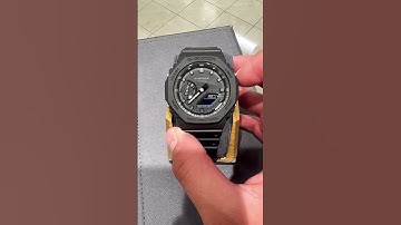 G-Shock set up tutorial for model number #GA2100BCE-1A #gshock #tutorial #watch #setup #digital