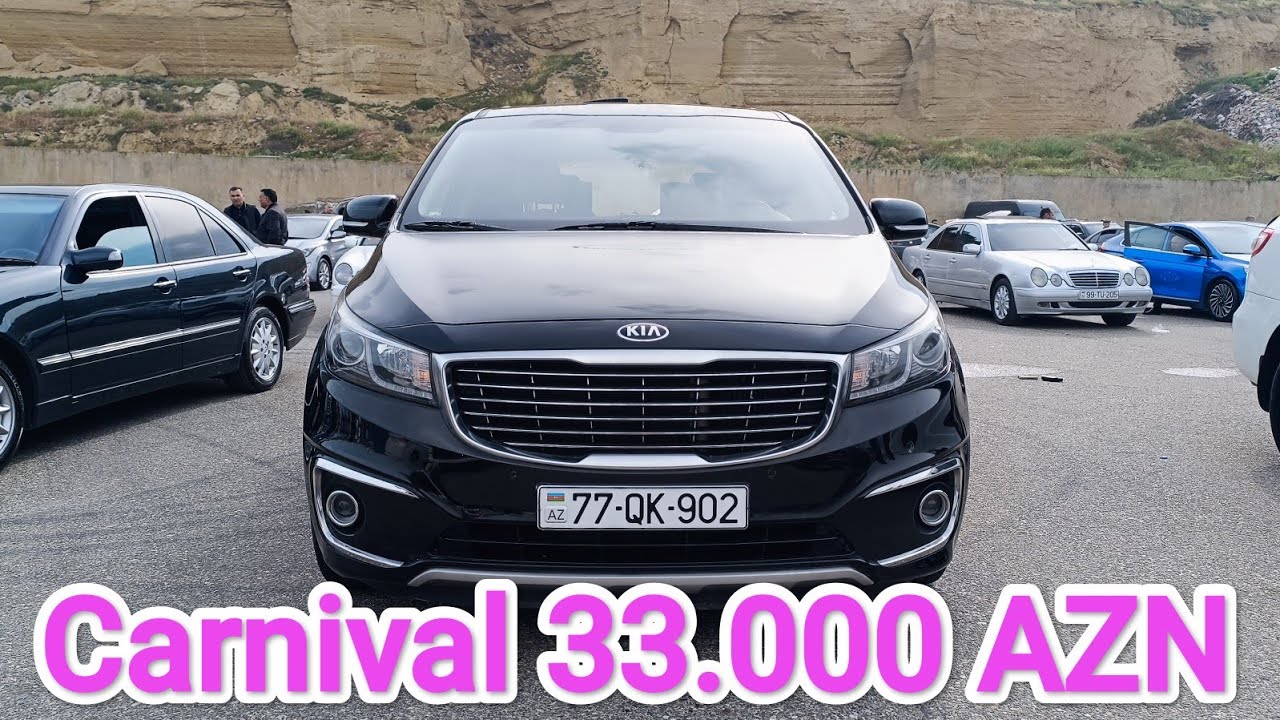 Kia Carnival 2016 mator 2.2 dizel.Qiymeti 33.000 AZN.Badamar maşin bazarı.#kia#carnival#masinbazari