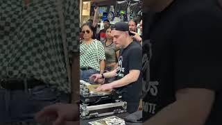Dj Qbert in the valley . Legend of this art was fun. Seeing this in person