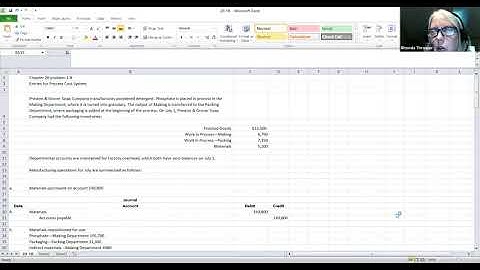 ACC 121 Chapter 20 Problem 1 B