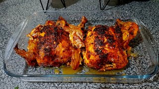 Classic roast chicken /طريقة عمل الدجاج المشوي في الفرن مع تتبيلة مميزة و طعم رائع