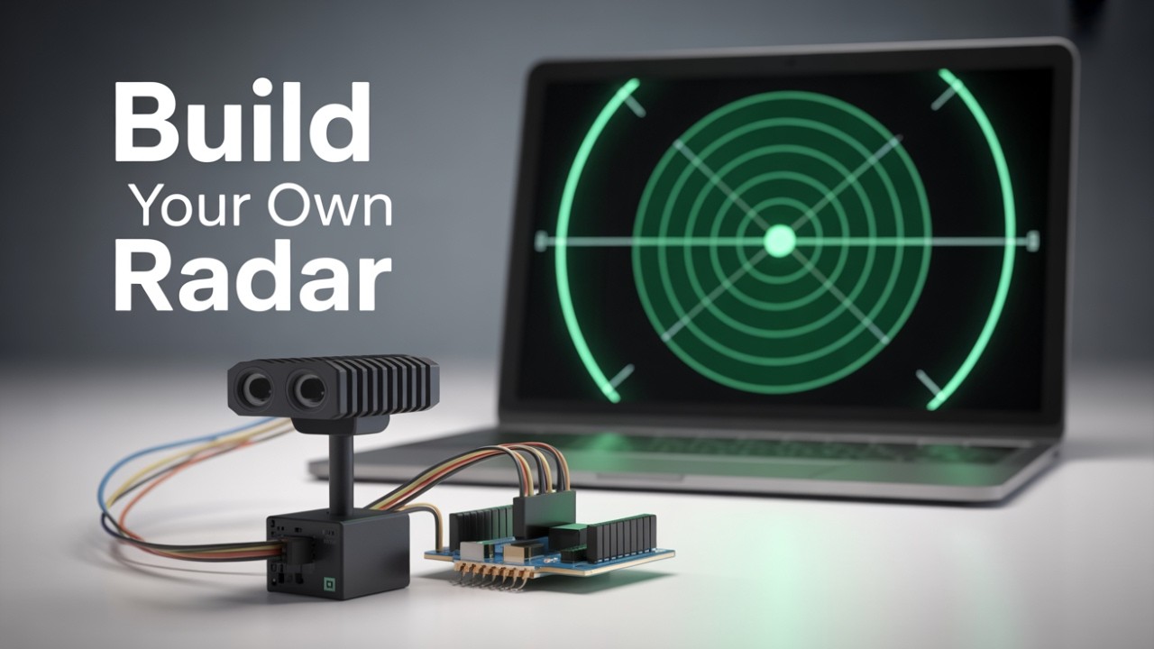 Rf Radar Sensor Arduino DIY Radar System Using Arduino (Beginner Friendly) - YouTube