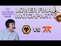 LOWER FINALS - WOL vs FNC - Masters Toronto | #VCTWatchParty !discord