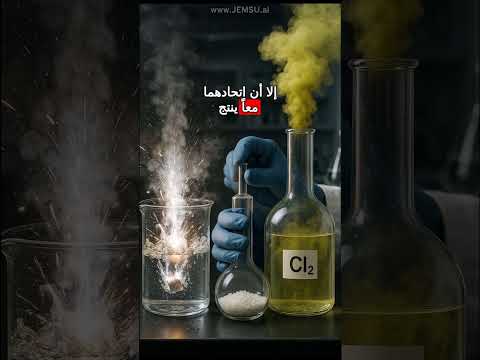 قوة الكيمياء كيف يتحول الصوديوم والكلور من مواد خطيرة إلى ملح الطعام الآمن