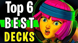 Top 6 BEST Decks After Balance Changes (Win More Games!)