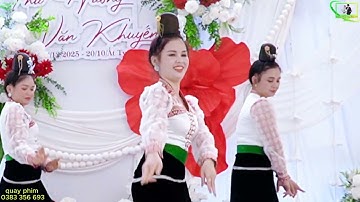 vũ điệu lăm tơi nhóm múa hoa ban mừng lễ vu quy THU HƯƠNG & VĂN KHUYẾN bản có tình - chiềng mai-sla