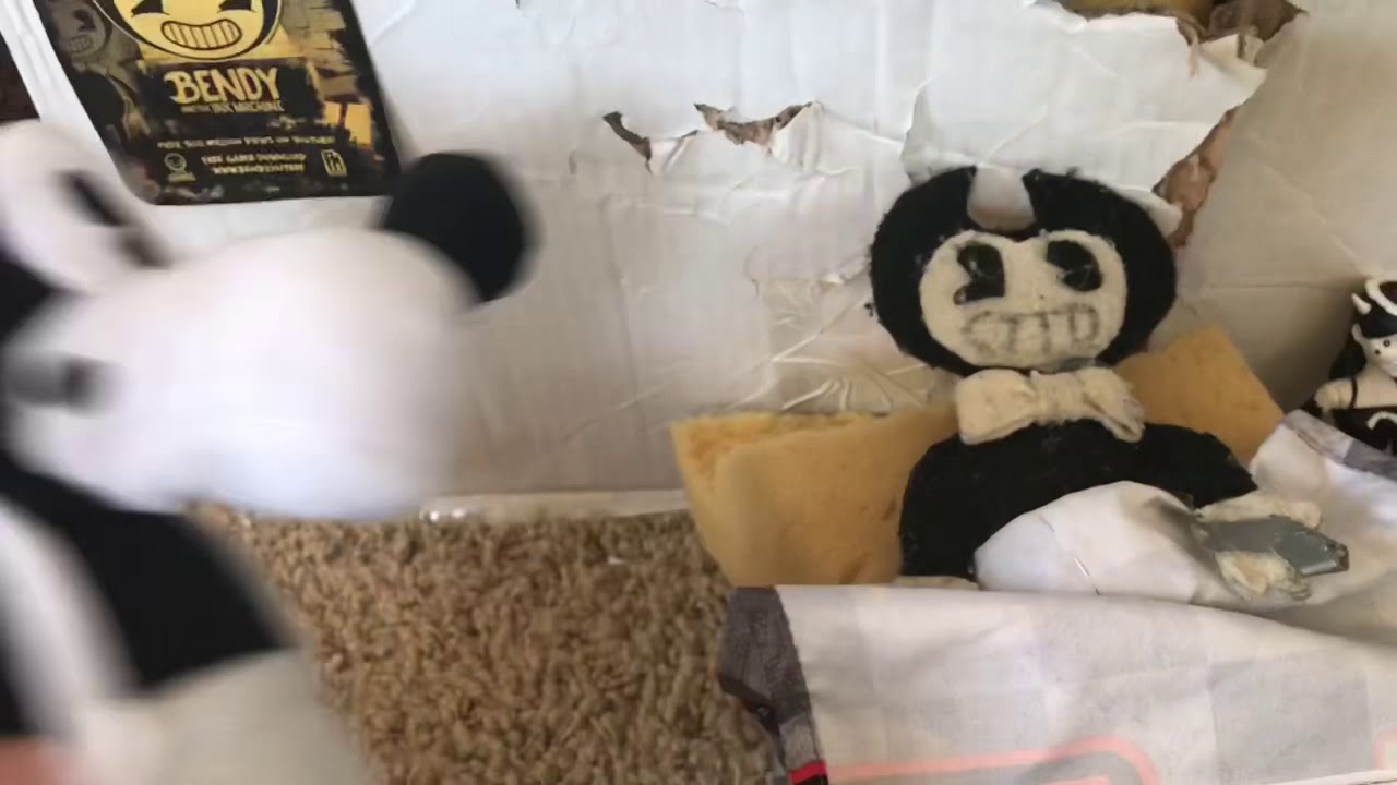 bendy in nightmare run plushie bendy in nightmare run plushie