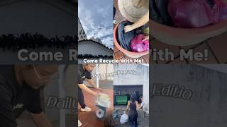 Come Recycle with Me - Daily Recycling Edition ♻️ #kitarsemula #kitarsemula knowyourwaste