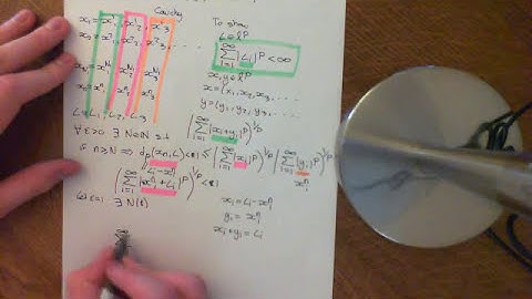 Completeness of Lp Part 4