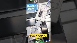 REALTEK MAINBOARD BACKUP DUMP VIA USB USING RT809F