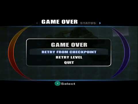TimeSplitters Future Perfect Game Over GameCube